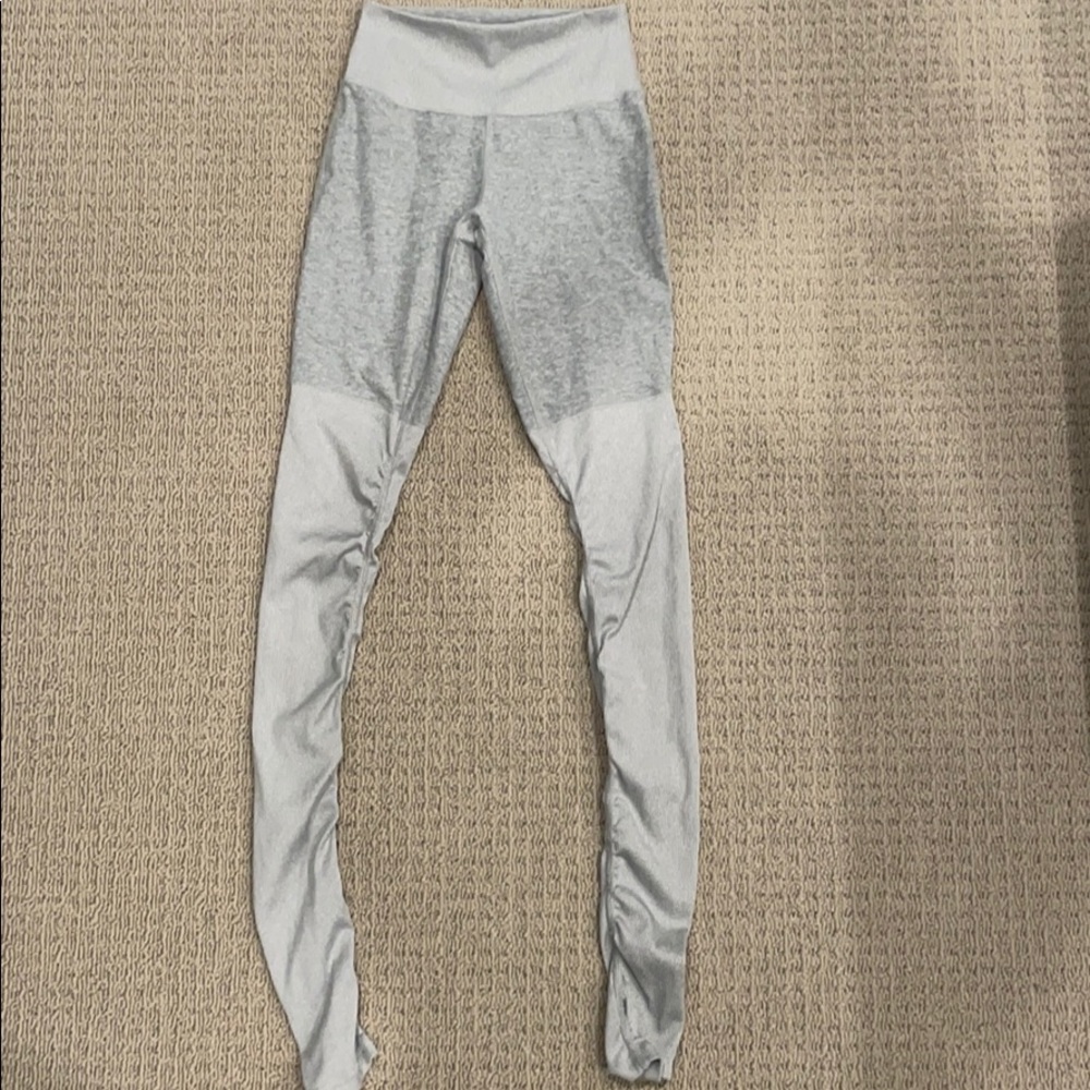 Alo Yoga Goddess legging Alosoft light heather gray high waist